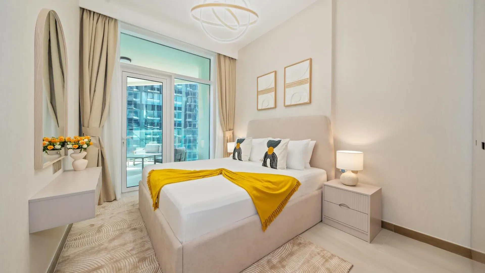 شقة Bright & Beautiful 1-Br Missoni Urban Oasis دبي